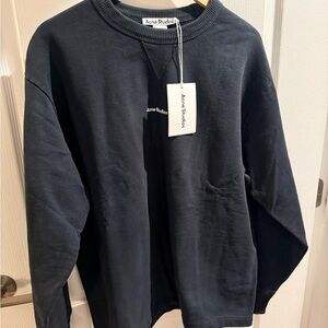 Acne Men's Black Crewneck Sweater